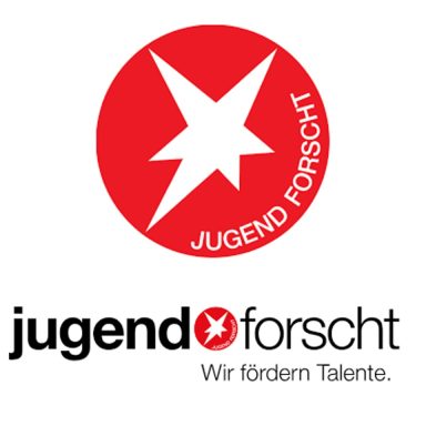 Jugend forscht Logo von "Jugend forscht" mit rotem Stern und dem Slogan "Wir fördern Talente."